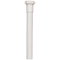 Pp Ext Tube 1.25"x6" Sj Wht