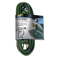 Ext Cord 15' Grn