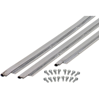 Jamp Weatherstrip Alum/vinyl 84"
