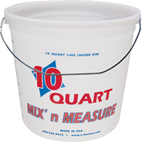 Paint Pail Mix/measure 10qt