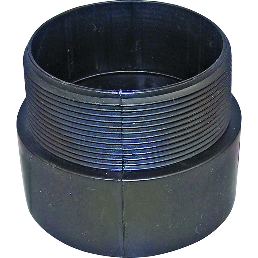 Abs Male Adapter 2" Blk